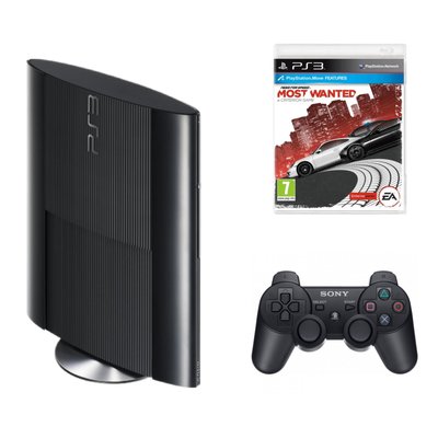 Ігрова приставка PS3 Super Slim 250GB + Диск NFS Most Wanted 00283 фото