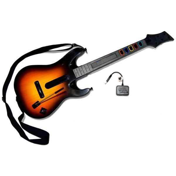 Гитара Guitar Hero 5 + Игра Guitar Hero 5 / PS3 00634 фото
