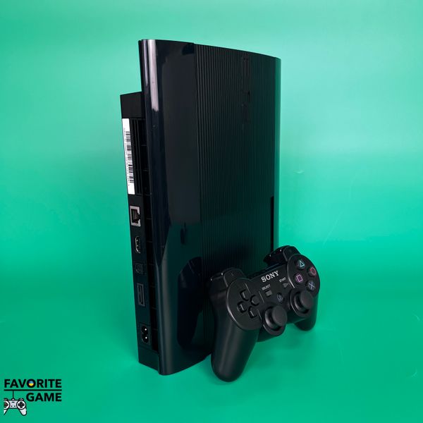 (Б/У) PS3 Super Slim 500GB (Модифицированная) + 32 игры + Гарантия 3 месяца 00041 фото