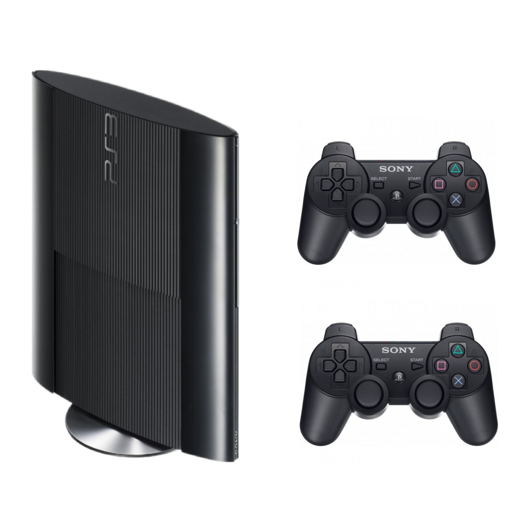 Купить Sony PlayStation 3 Super Slim 500GB (Модифицированная) + 32 игры +  доп. джойстик (Б/У) Гарантия 3 месяца 00042 в интернет магазине Favorite  Game