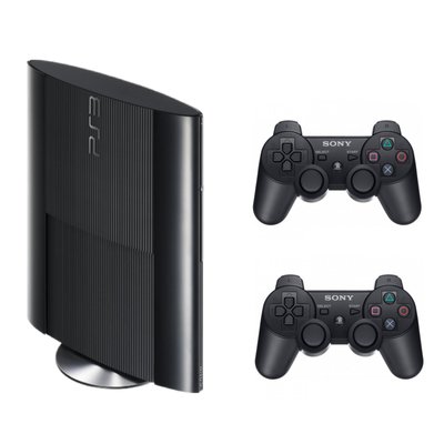 Sony PlayStation 3 Super Slim 500GB (Модифікована) + 32 гри + дод. джойстик (Б/У) Гарантія 3 місяці 00042 фото