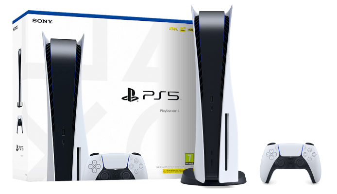 Sony Playstation 5 White з Blu-Ray приводом 825 GB + дод. джойстик (Б/У) 00002 фото