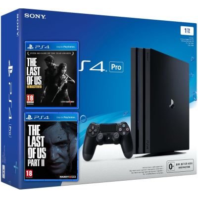 PS4 PRO 1TB + The Last of Us + The Last of Us 2 00500 фото