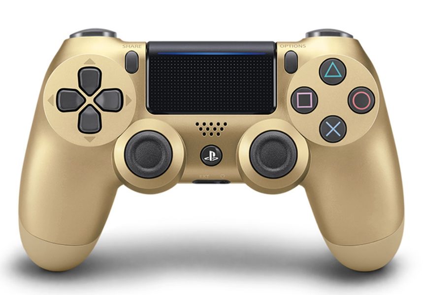 Джойстик Sony Playstation DualShock 4 Gold V2 Гарантия 1 месяц Б/У 00059 фото