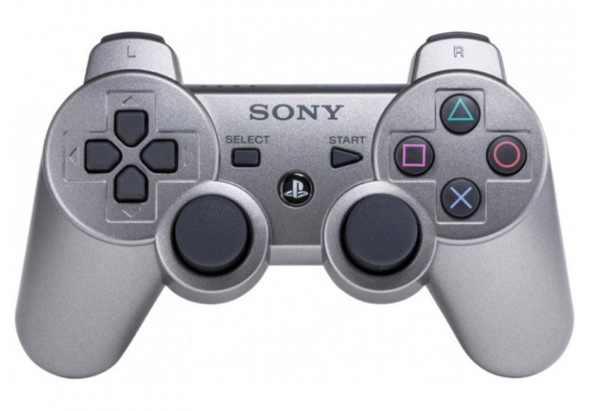 Джойстик Sony Playstation Dualshock 3 Silver (Original)  00062 фото