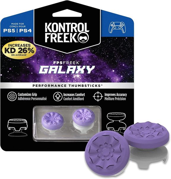 Накладки на стики KontrolFreek FPS Freek Galaxy Purple 00560 фото