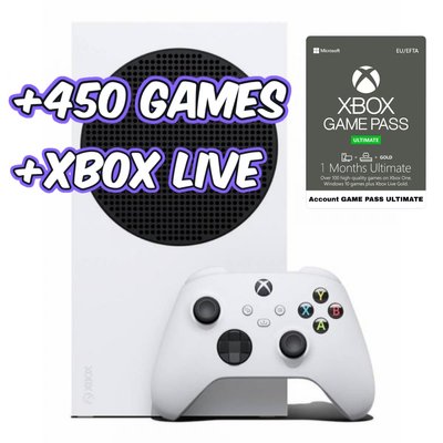 Microsoft XBOX Series S + 450 ігор (Б/У) Гарантія 6 місяців 00316 фото