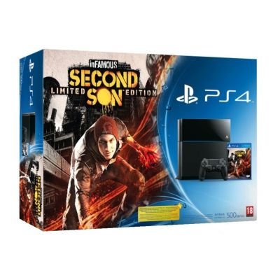 ПС4 ФАТ 500гб + inFamous Second Son 00518 фото